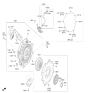 Diagram for 2024 Hyundai Elantra Water Pump - 25110-03HZ0