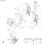 Diagram for Hyundai Ioniq Seat Cushion - 88200-G2670-SKJ