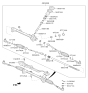 Diagram for Hyundai Veloster Tie Rod End - 56820-G2000