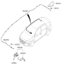 Diagram for 2018 Hyundai Ioniq Antenna - 96210-G2100-WAW