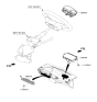 Diagram for 2020 Hyundai Ioniq Air Bag - 84530-G2600-T9Y
