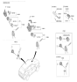 Diagram for 2024 Hyundai Tucson Ignition Switch - 81910-N9110
