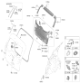 Diagram for 2024 Hyundai Tucson Weather Strip - 81761-CW000