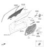 Diagram for 2024 Hyundai Tucson Door Latch Assembly - 81310-CW000