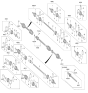 Diagram for 2024 Hyundai Tucson Axle Shaft - 49500-CW000