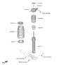 Diagram for 2024 Hyundai Tucson Coil Spring Insulator - 55333-L0000