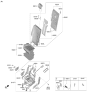 Diagram for 2023 Hyundai Santa Fe Hybrid Seat Cover - 89260-S1120-YKA