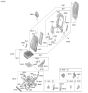 Diagram for 2023 Hyundai Santa Fe Hybrid Seat Cover - 88160-S1150-YKA