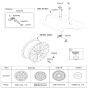 Diagram for 2026 Hyundai Tucson Spare Wheel - 52919-P2100
