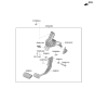 Diagram for 2021 Hyundai Santa Fe Hybrid Brake Pedal - 32800-P4100