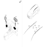 Diagram for 2021 Hyundai Santa Fe Hybrid Air Bag - 80100-S1500-SST