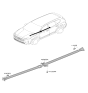Diagram for Hyundai Santa Fe Hybrid Drive Shaft - 49300-CL900
