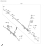 Diagram for Hyundai Steering Gear Box - 56500-S1500