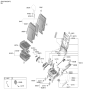 Diagram for 2024 Hyundai Santa Fe Hybrid Seat Cushion - 89250-R6010