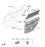 Diagram for 2024 Hyundai Santa Fe Hybrid Door Handle - 83620-P6000-LS5