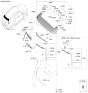 Diagram for Hyundai Ioniq 5 N Windshield Washer Nozzle - 98931-P1000