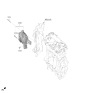 Diagram for 2026 Hyundai Santa Fe Hybrid Alternator - 37390-2M900