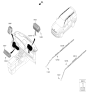 Diagram for 2024 Hyundai Santa Fe Hybrid Air Bag - 80100-R6200-MCG