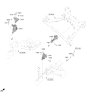 Diagram for 2024 Hyundai Santa Fe Hybrid Engine Mount - 21830-P4550