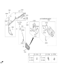 Diagram for 2025 Hyundai Santa Fe Hybrid A/C Compressor - 97729-P4050