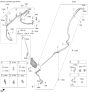 Diagram for 2026 Hyundai Santa Fe Hybrid A/C Hose - 97777-HB500