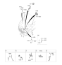 Diagram for 2021 Hyundai Elantra Battery Cable - 91850-AB210