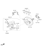 Diagram for Hyundai Elantra Brake Master Cylinder Reservoir - 58510-AB440