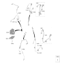 Diagram for Hyundai Elantra ABS Control Module - 58910-AB500