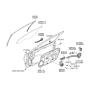 Diagram for Hyundai Azera Door Lock - 81310-3L020-A