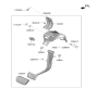 Diagram for 2019 Hyundai Tucson Brake Pedal - 32800-D3105