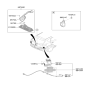 Diagram for Hyundai Tailgate Handle - 95760-D3800