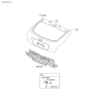 Diagram for 2010 Hyundai Accent Door Hinge - 79770-1E200