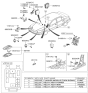 Diagram for 2006 Hyundai Accent Cigarette Lighter - 95110-1G000