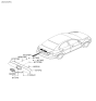 Diagram for 2011 Hyundai Accent Emblem - 86300-1E000