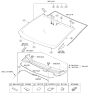 Diagram for 2015 Hyundai Elantra Windshield - 86110-3Y301