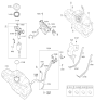 Diagram for 2012 Hyundai Elantra Fuel Tank Strap - 31211-3Y000