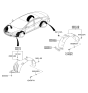 Diagram for 2015 Hyundai Elantra Wheelhouse - 86812-3Y500