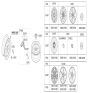 Diagram for Hyundai Elantra Wheel Cover - 52960-3Y000