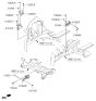 Diagram for 2015 Hyundai Elantra Motor And Transmission Mount - 21830-A5300