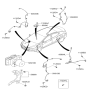 Diagram for 2012 Hyundai Elantra ABS Sensor - 59830-3X320