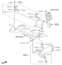 Diagram for 2013 Hyundai Veloster Sway Bar Link - 54830-4L000