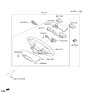 Diagram for 2013 Hyundai Accent Cruise Control Switch - 96700-1R100-4X
