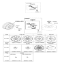 Diagram for Hyundai Accent Spare Wheel - 52910-1R005