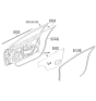 Diagram for Hyundai Weather Strip - 82140-1R000