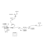 Diagram for 2017 Hyundai Accent Parking Brake Cable - 59770-1R300