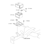 Diagram for 2013 Hyundai Accent Battery Terminal - 37180-1R600