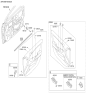 Diagram for Hyundai Accent Power Window Switch - 93570-1R110
