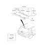 Diagram for Hyundai Accent Light Socket - 92730-1R200
