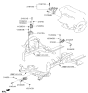 Diagram for Hyundai Accent Motor And Transmission Mount - 21830-1R050