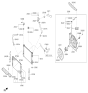 Diagram for 2024 Hyundai Venue Coolant Reservoir Hose - 25443-1R000